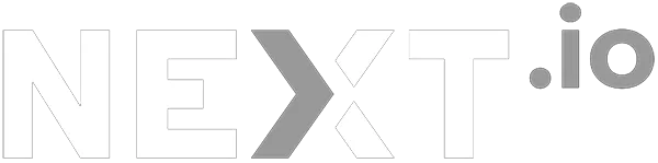 Next io White Logo